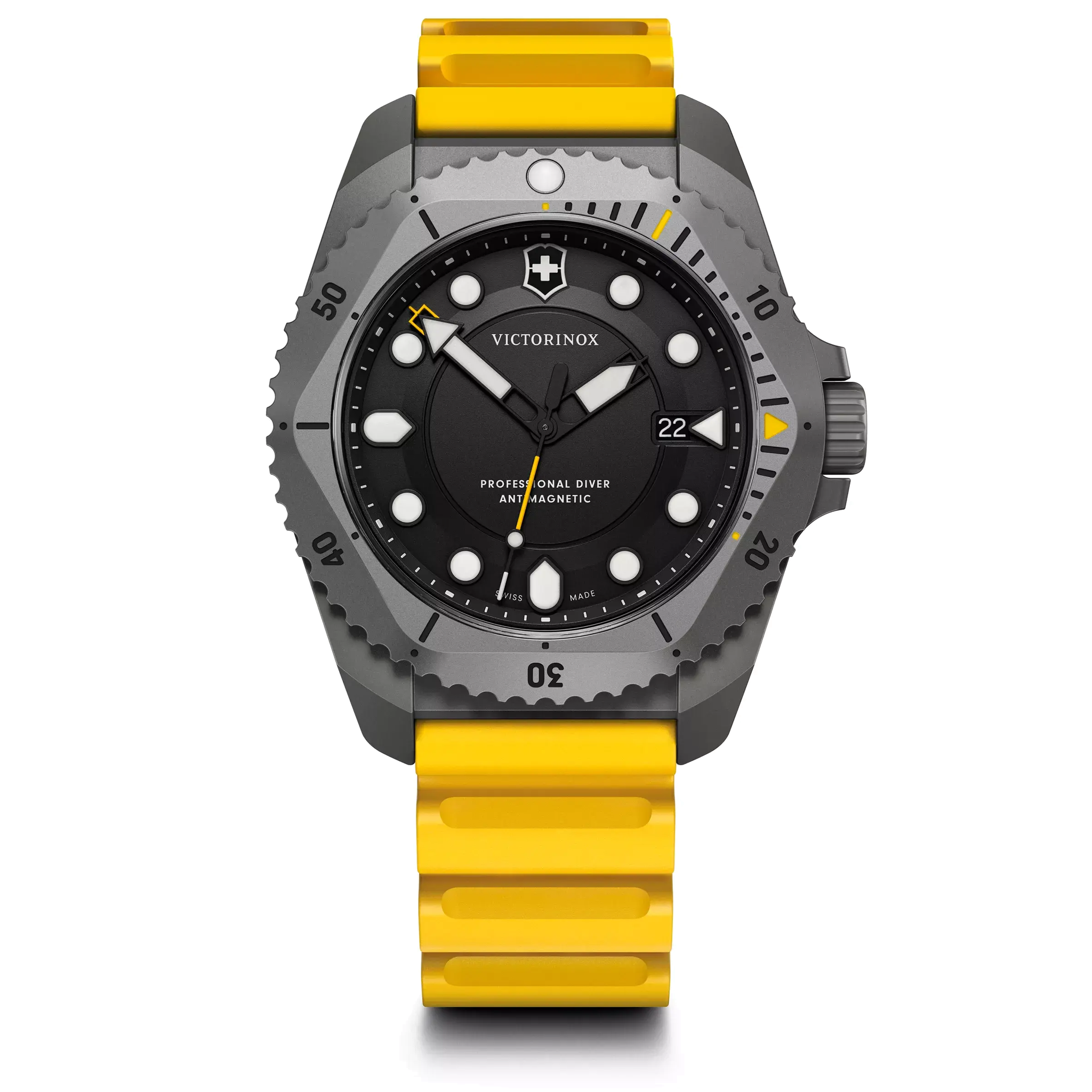 Dive Pro Quartz Titanium Yellow 241992 | Victorinox