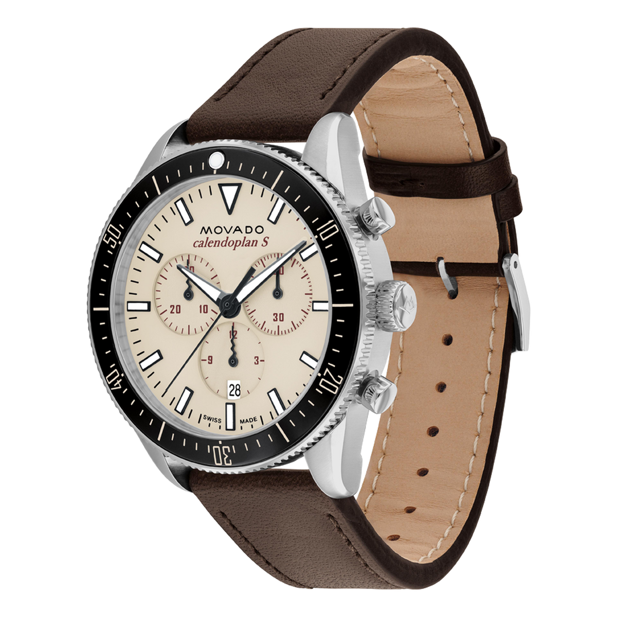 Movado Watch Heritage Series - 42mm Calendoplan S Chronograph