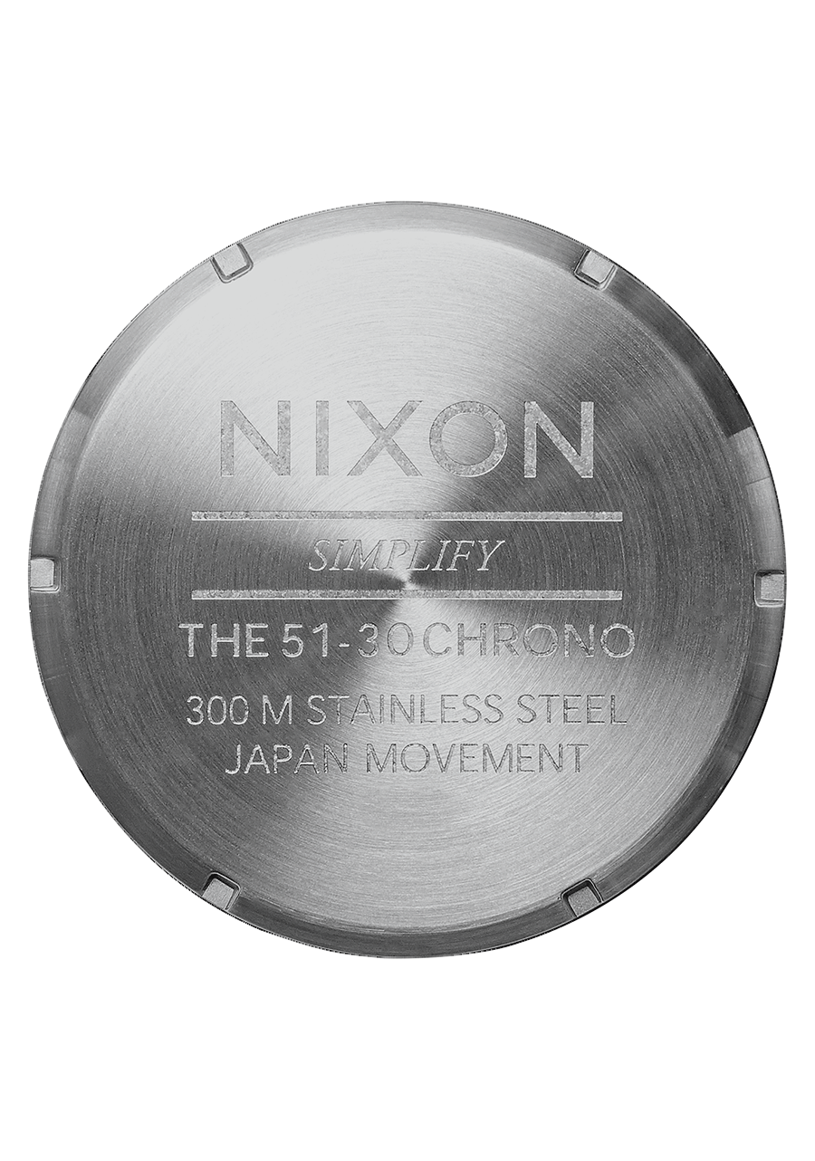 Nixon Watch 51-30 Chrono - Light Gunmetal/DK Forest