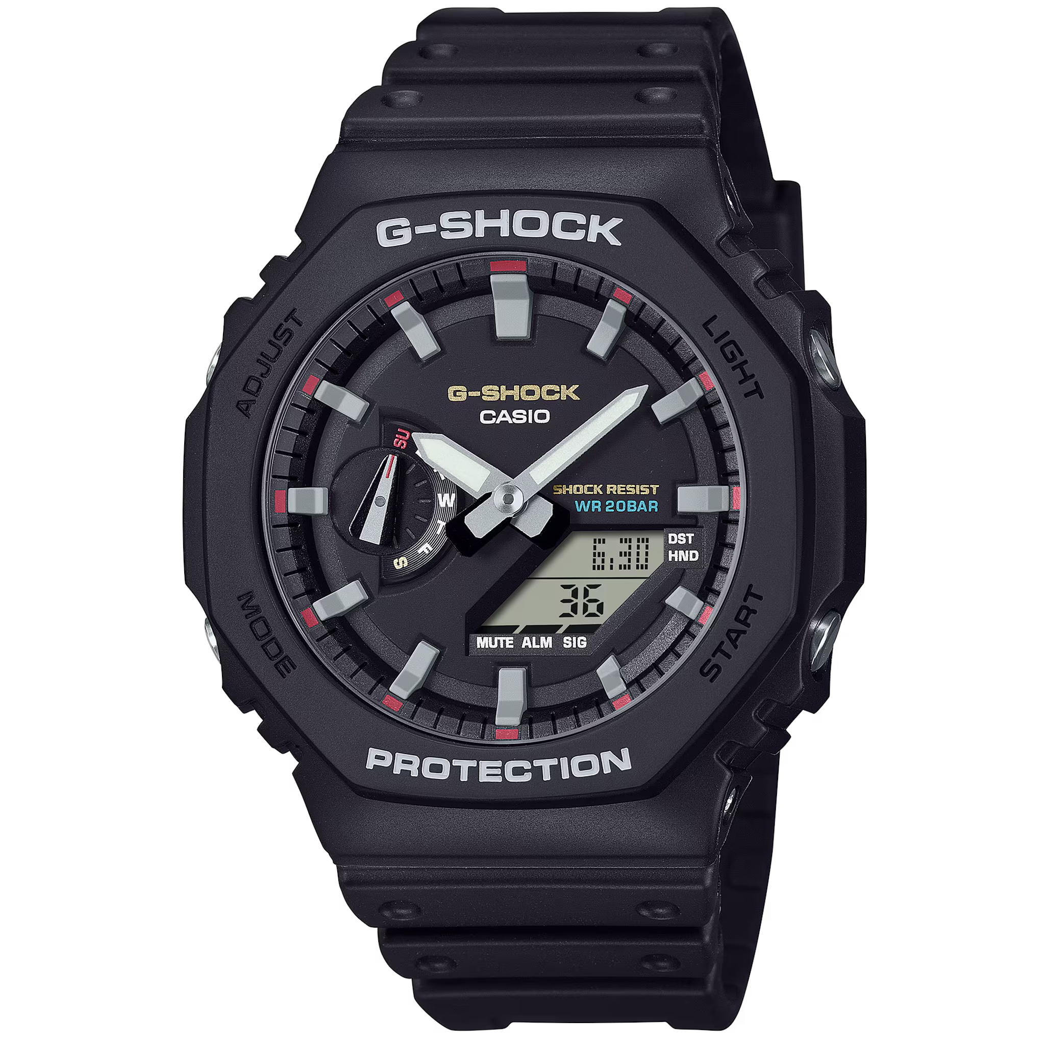 Casio G-Shock Carbon Square GA2100RL-1A - Main Image