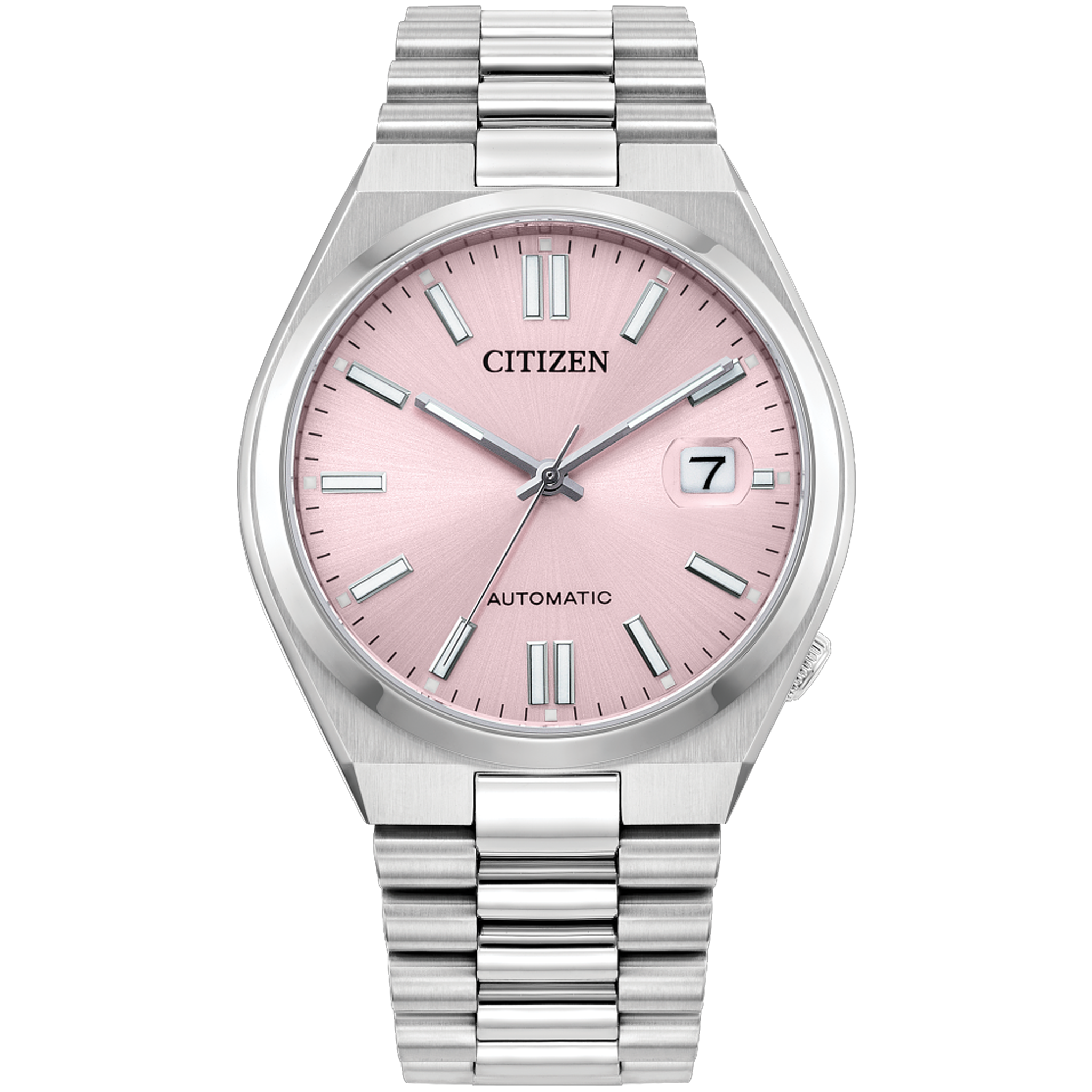 ボディシェイピング TM502 Citizen Automatic - Tsuyosa 37mm - Pink NJ0200-50Z | Halifax Watch