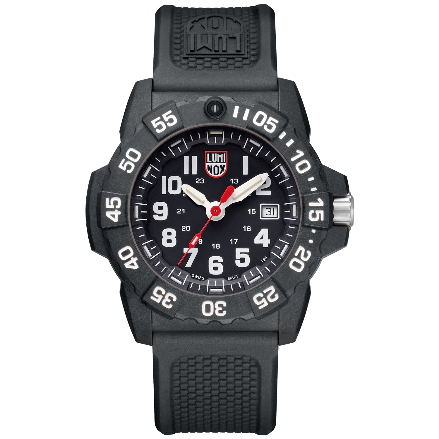 Luminox Navy Seal Watch - 3500 Series Black/White