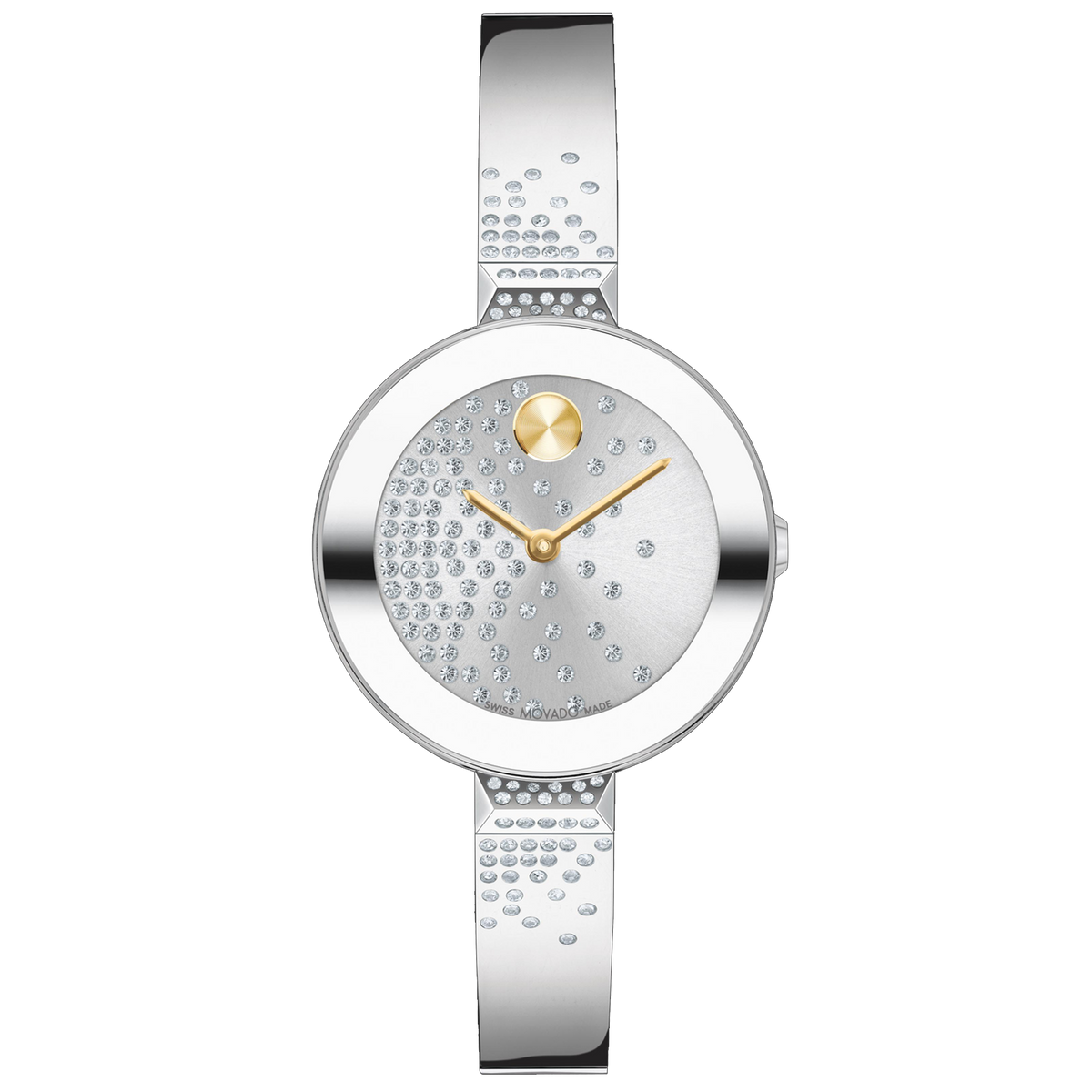 Movado Bold Bangle - 28mm Crystal &quot;Spray&quot;