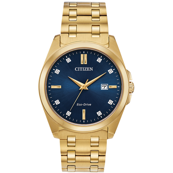 Citizen Eco-Drive - Corso - Gold-Tone with Diamonds