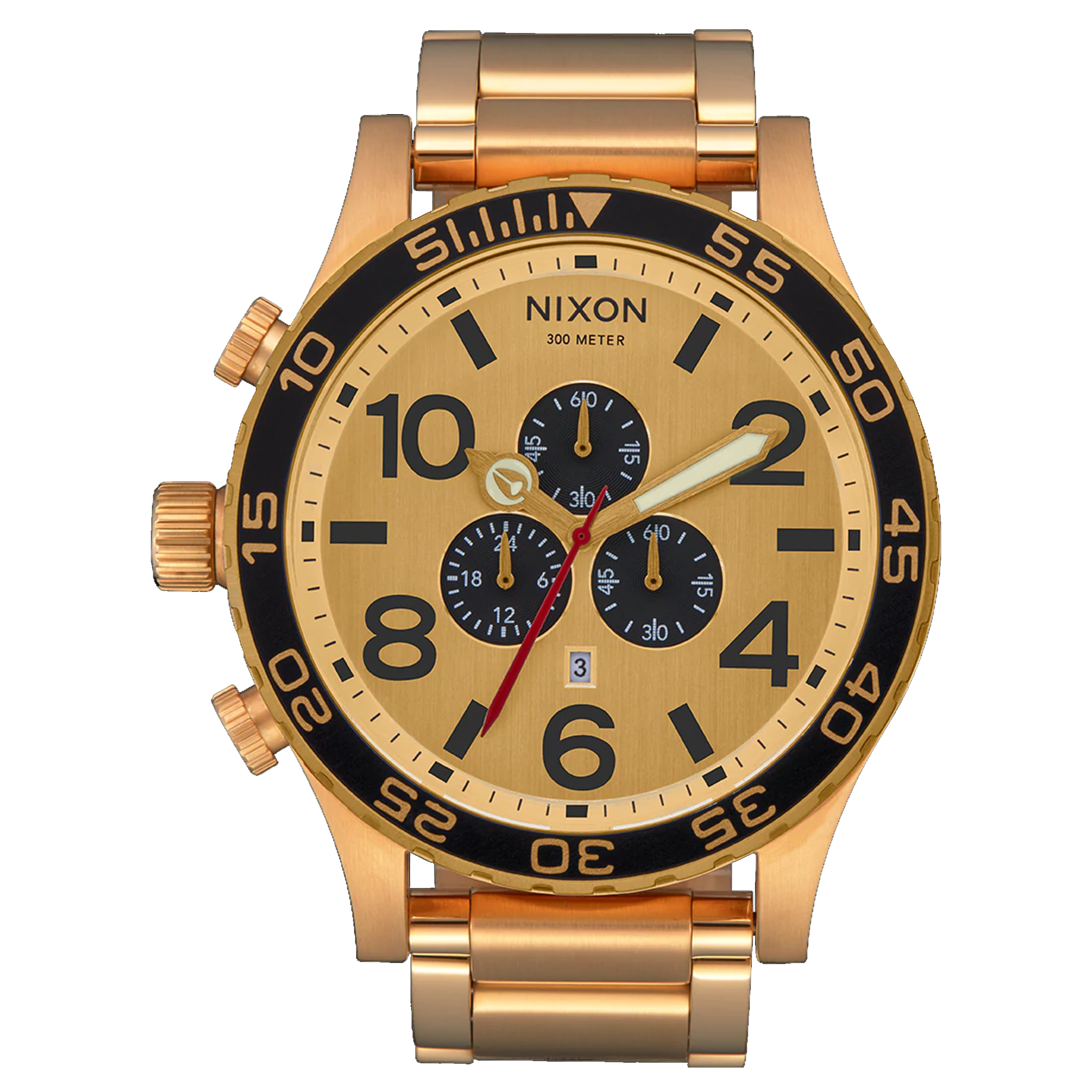 Nixon Watch 51-30 Chrono All Gold/Gold/Black A083-3192