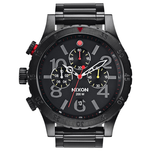 Nixon Watch - 48-20 Chrono - All Black/Multi