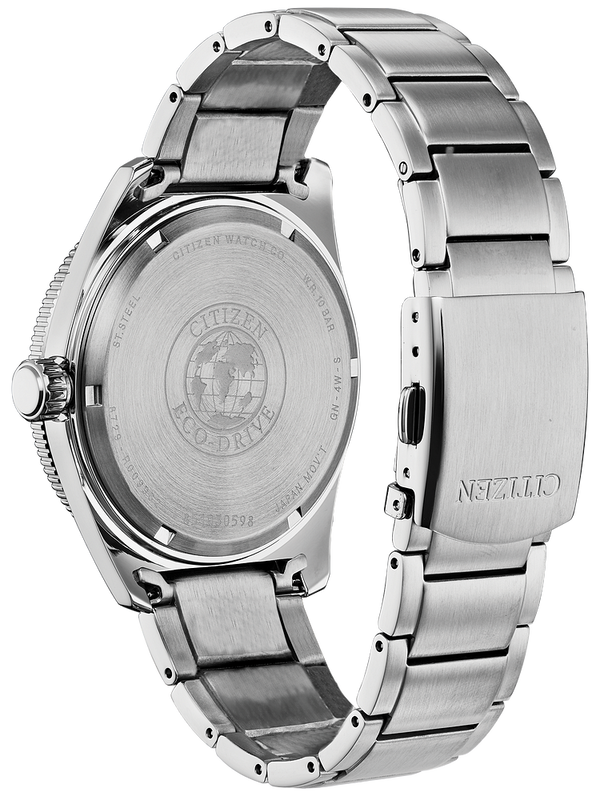 Citizen Eco Drive Brycen Stainless Steel with Green Dial AW1598 70X