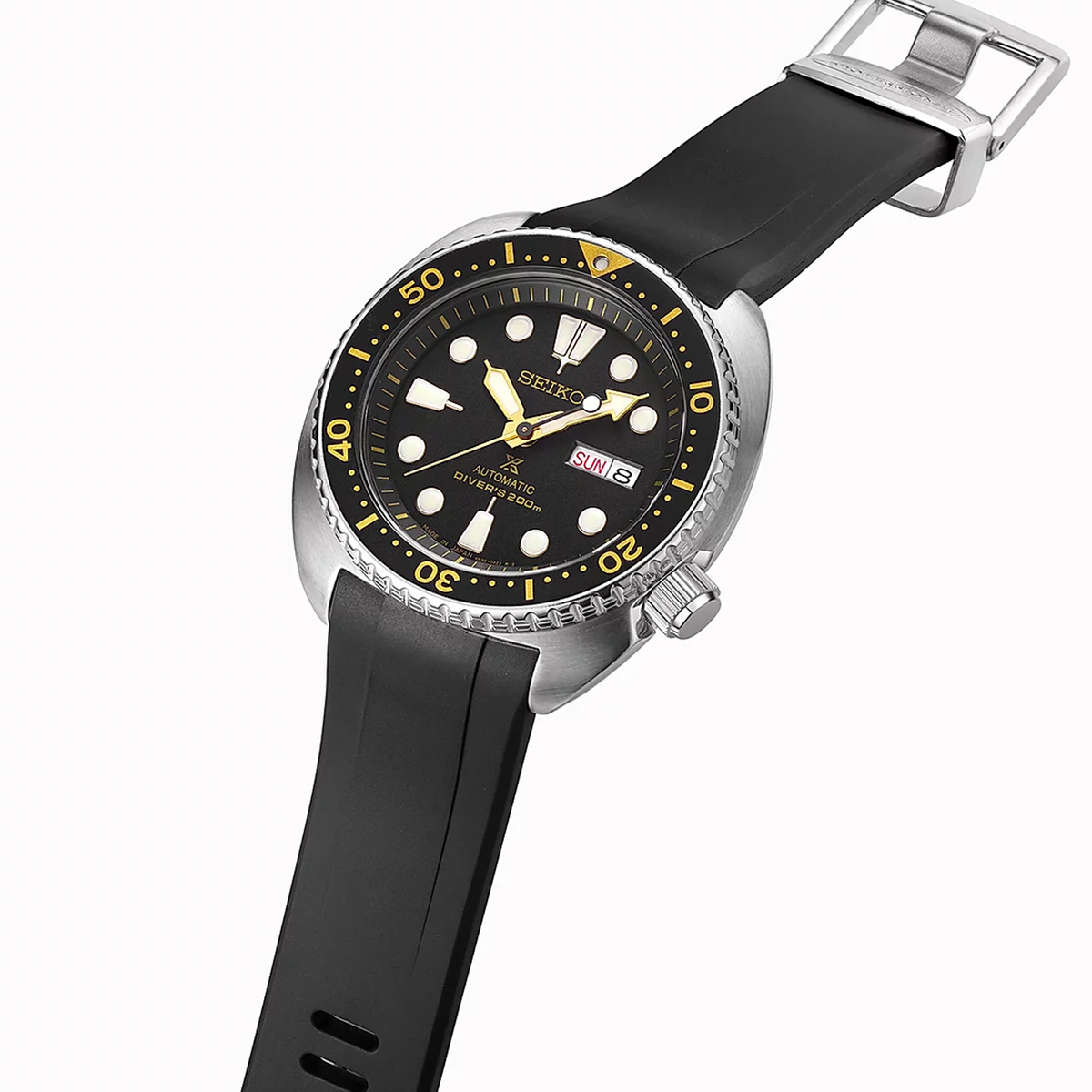 Crafter Blue - Fitted End Rubber Strap for Seiko Turtle