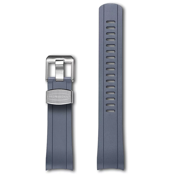 Crafter Blue Fitted End Rubber Strap for Seiko SKX New 5 Sport