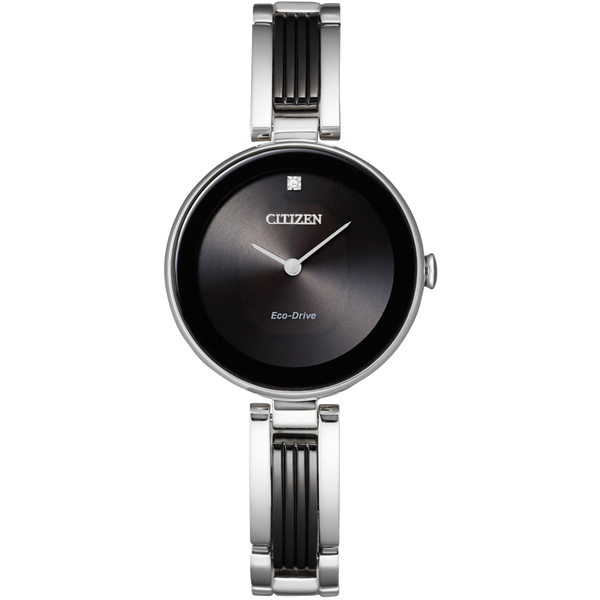 Citizen Eco-Drive - 28mm Axiom - Silver and Black