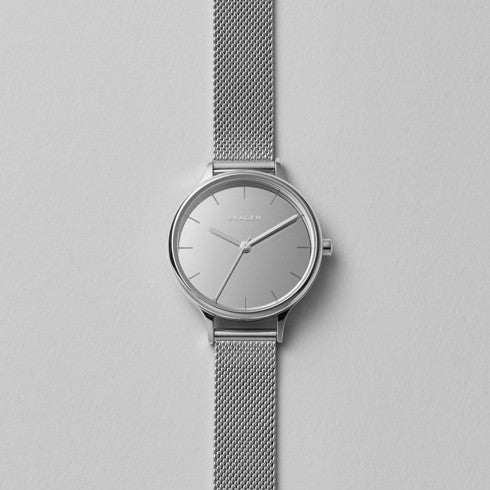 Anita mirror 2025 steel mesh watch