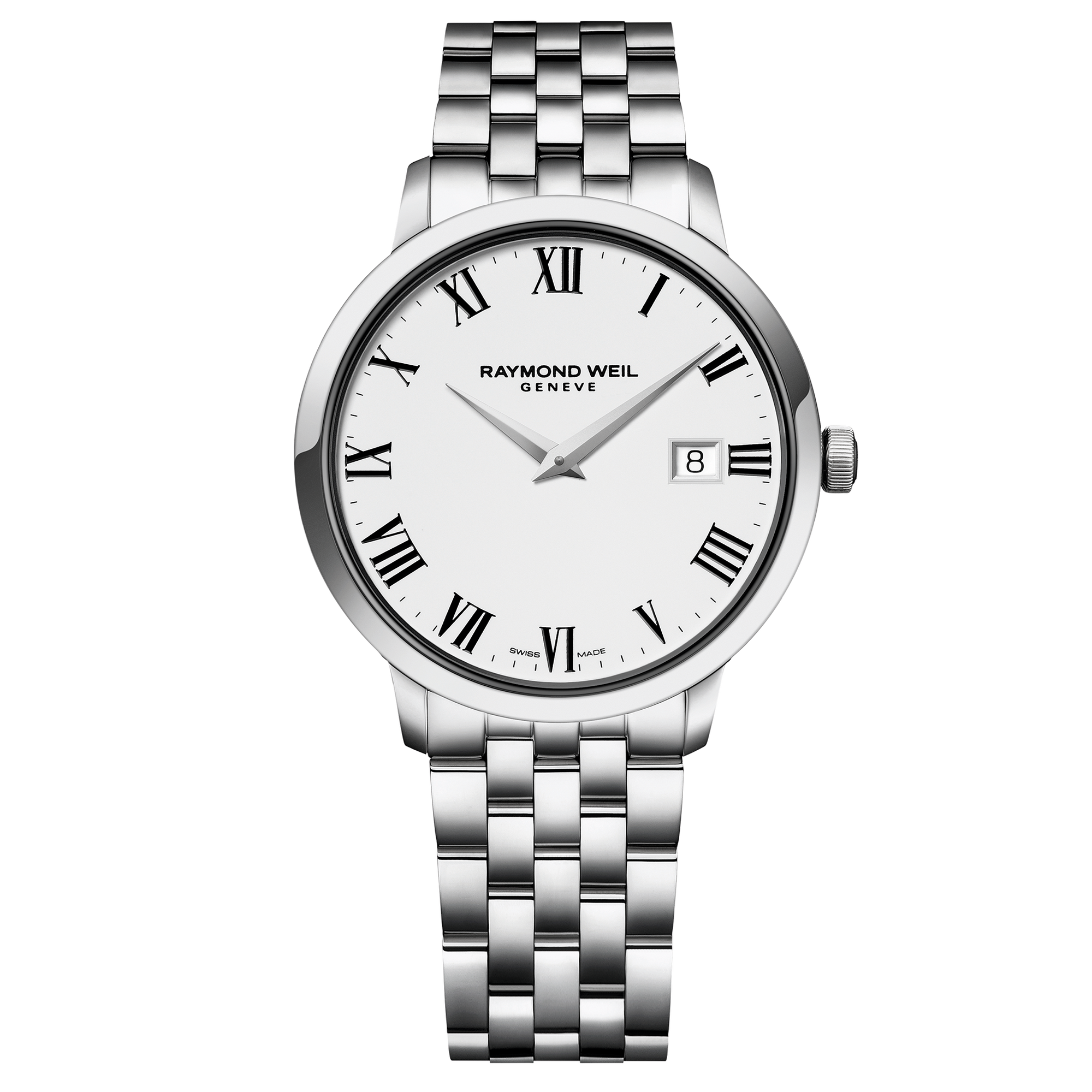 Raymond Weil Watch - TOCCATA steel white dial 39mm 5488-ST-00300