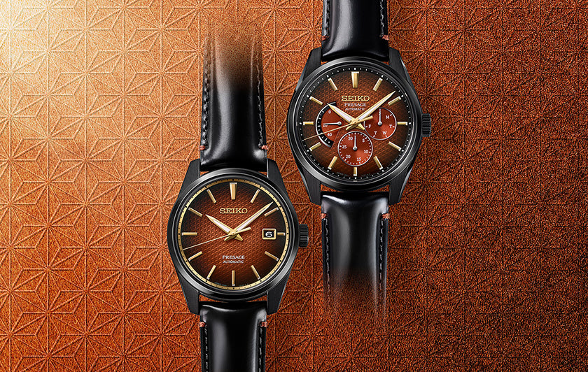 The tradition of Kabuki theater inspires two new Presage creations.