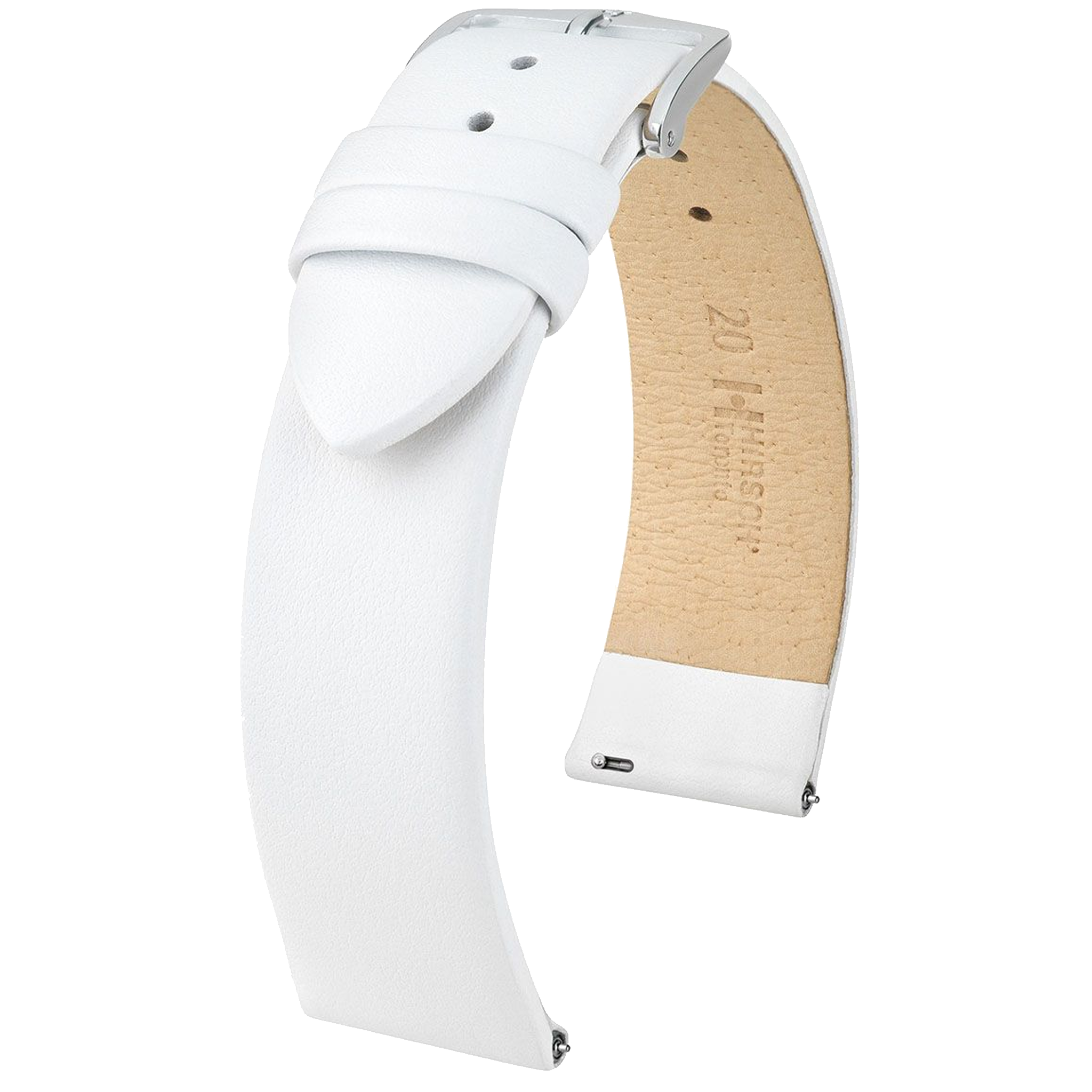 Hirsch Toronto Fine Grained Leather Watch Strap