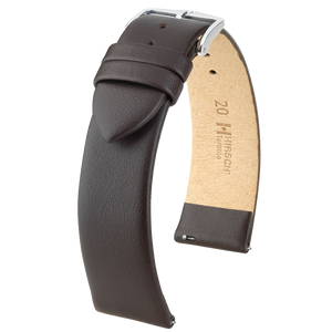 Hirsch Toronto Fine Grained Leather Watch Strap