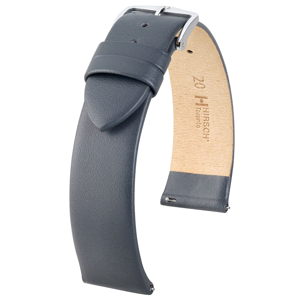 Hirsch Toronto Fine Grained Leather Watch Strap