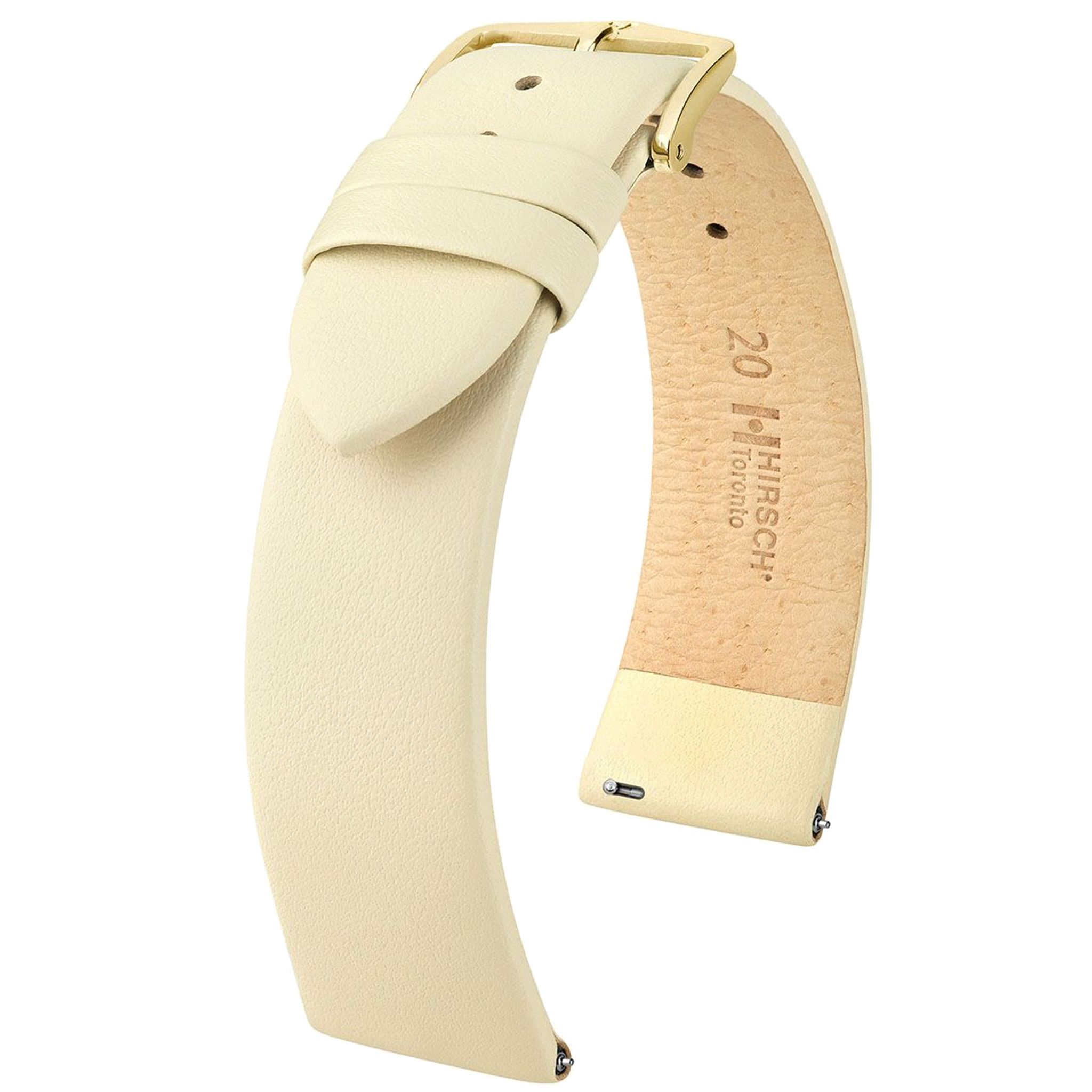 Hirsch Toronto Fine Grained Leather Watch Strap