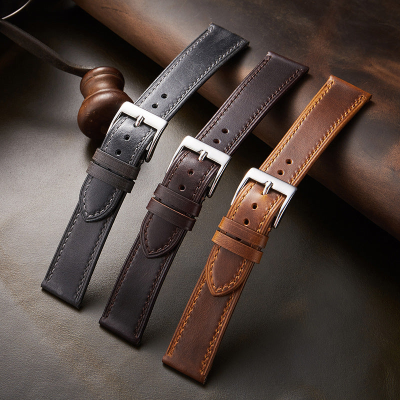 Halifax Watch Bands - Vintage Oiled Leather