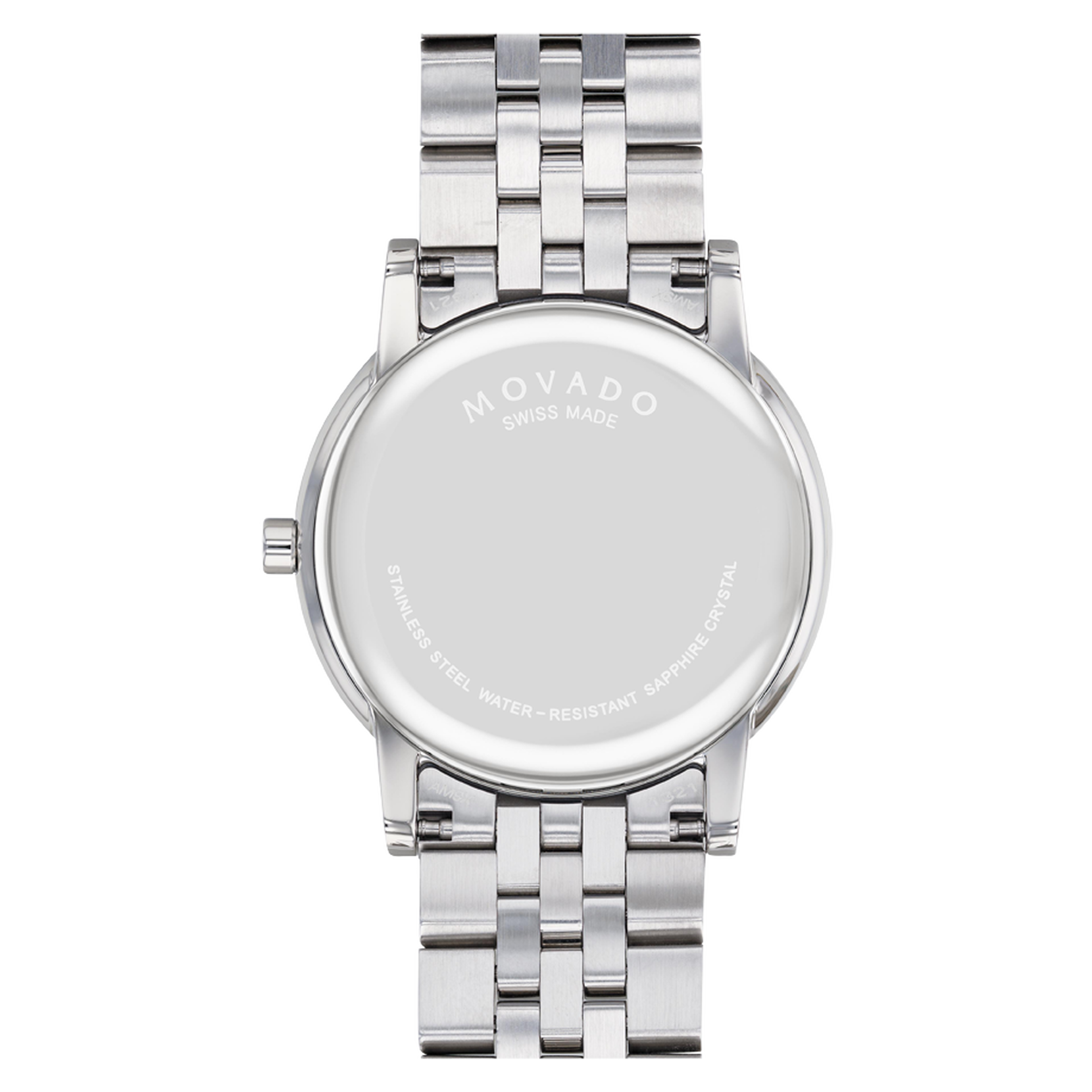 Movado swiss made sapphire crystal stainless steel hotsell
