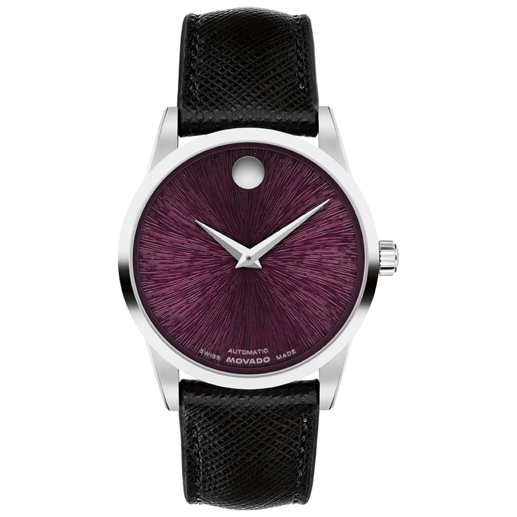 Movado Museum Classic Automatic - 33mm Cherry Watch 0608005