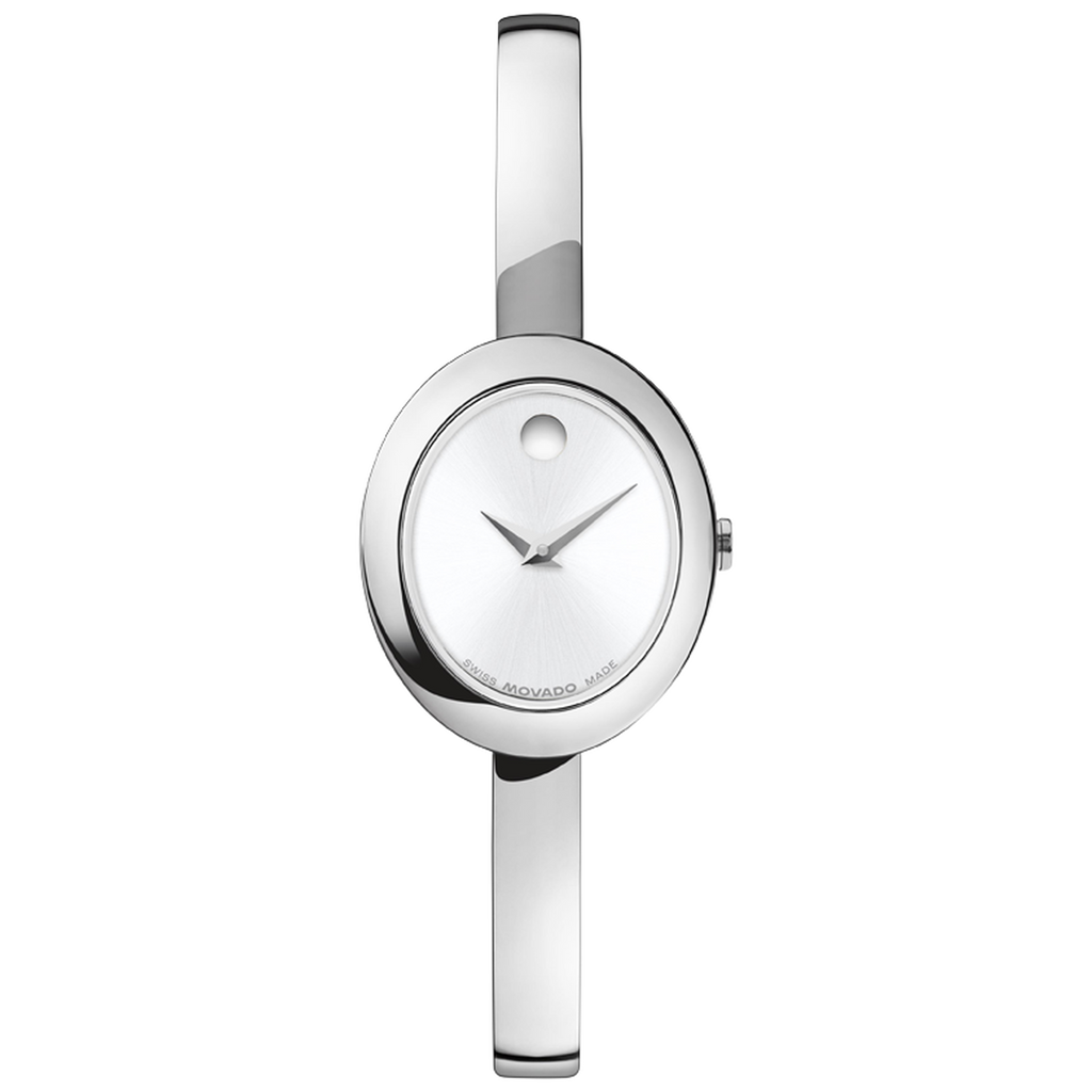Movado Museum Bangle - 21.5 x 25.5mm Stainless Watch 0608070
