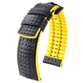 Hirsch AYRTON Carbon Embossed Performance Watch Strap
