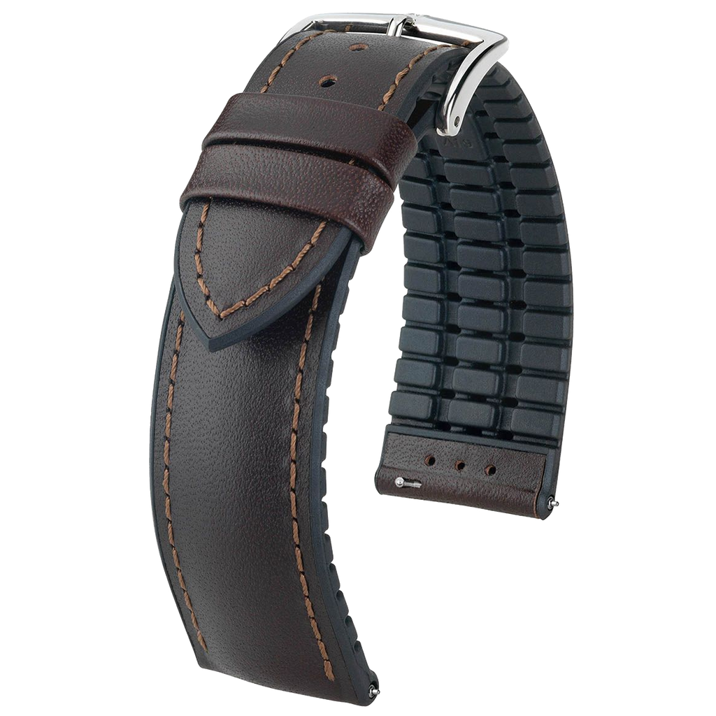 Hirsch JAMES Calf Leather Performance Watch Strap