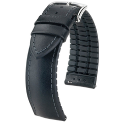 Hirsch JAMES Calf Leather Performance Watch Strap