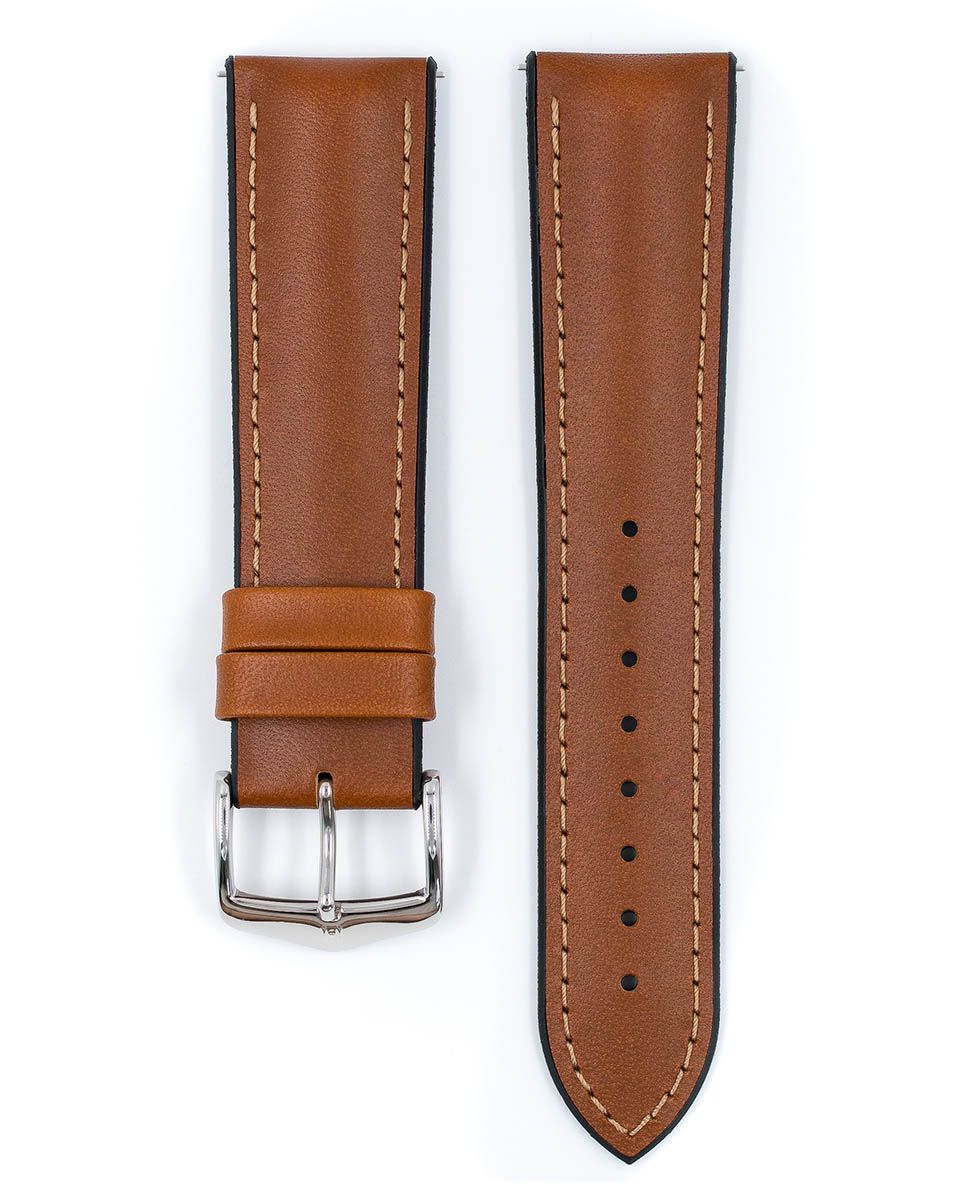Hirsch JAMES Calf Leather Performance Watch Strap