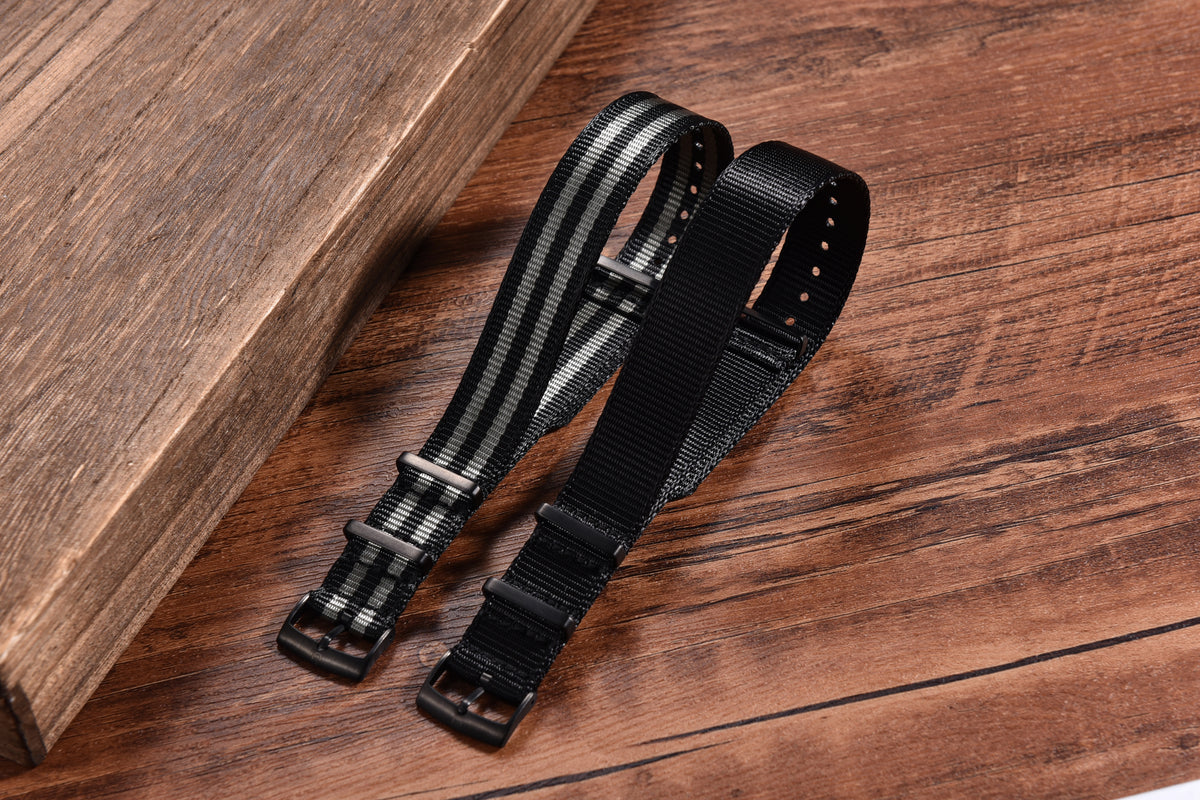 Halifax Watch Bands - (BH) Seat Belt Luxury NATO Strap 2.0