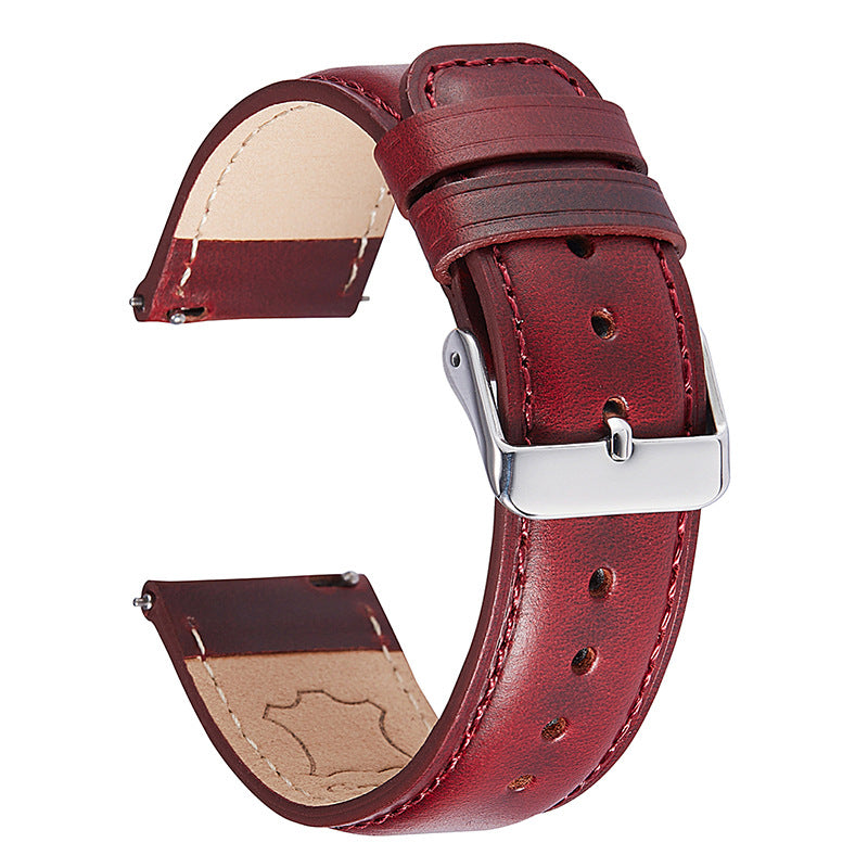 Halifax Watch Bands - Vintage Oil Waxed Leather
