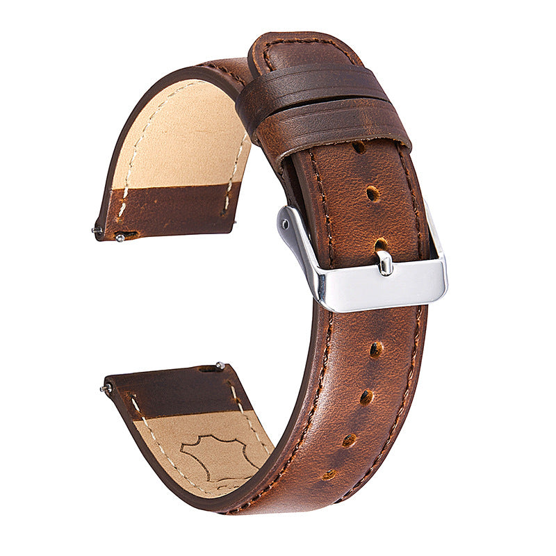 Halifax Watch Bands - Vintage Oil Waxed Leather