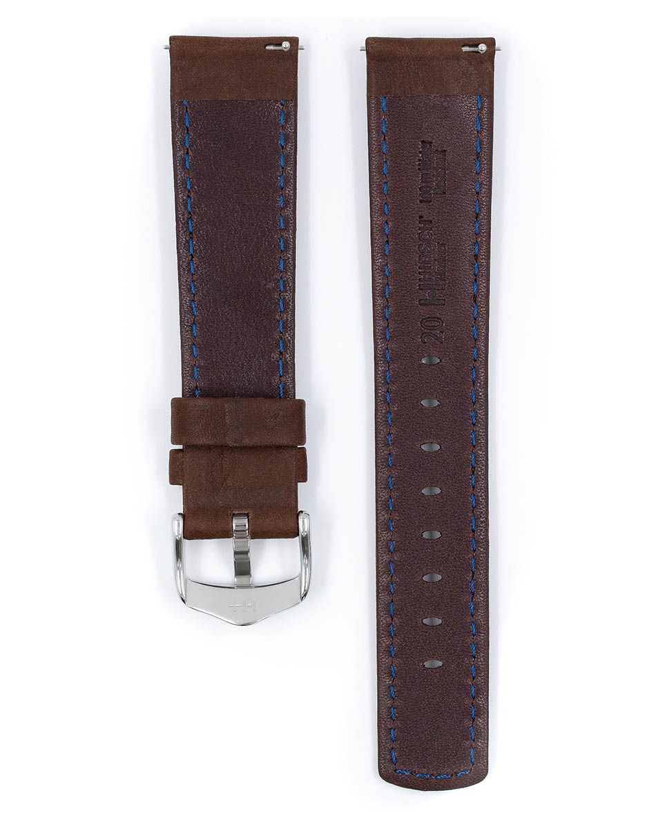 Hirsch MARINER Water-Resistant Leather Watch Strap
