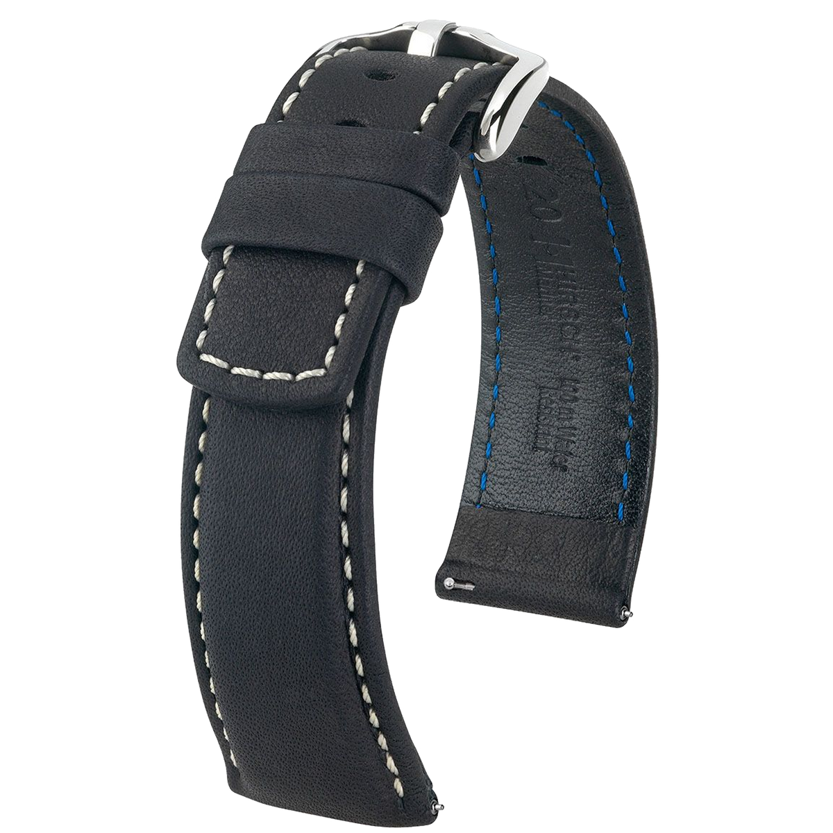 Hirsch MARINER Water-Resistant Leather Watch Strap