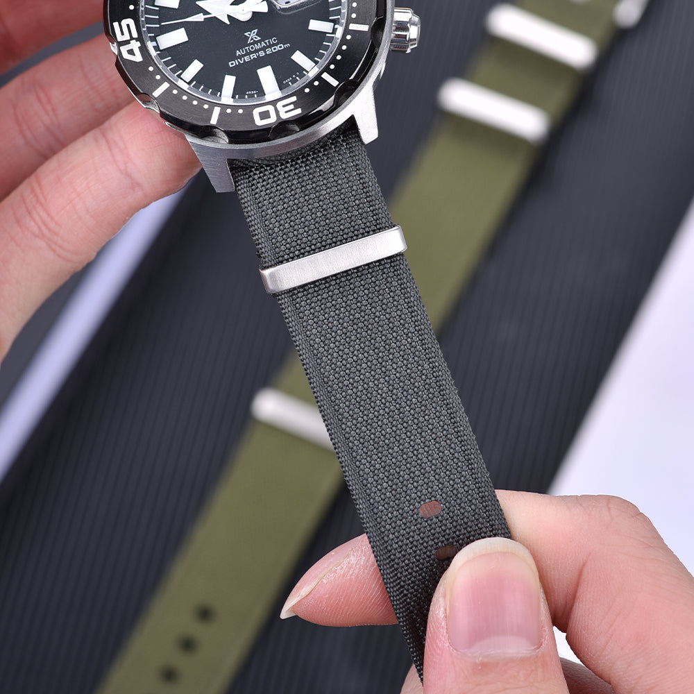 Halifax Watch Bands - Webbed Nylon NATO Strap