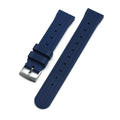 Halifax Watch Bands - Seiko Style Waffle FKM Rubber Strap
