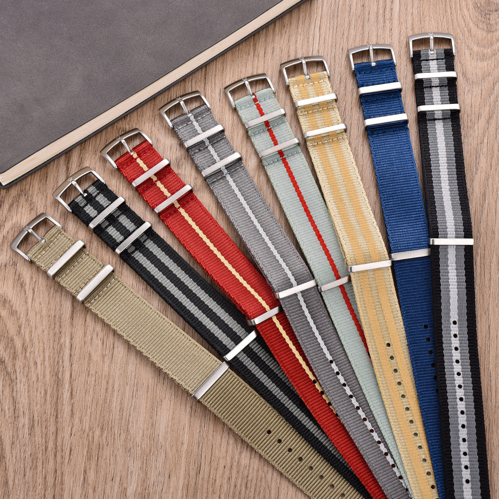 Halifax Watch Bands - Seat Belt Luxury NATO Strap 2.0