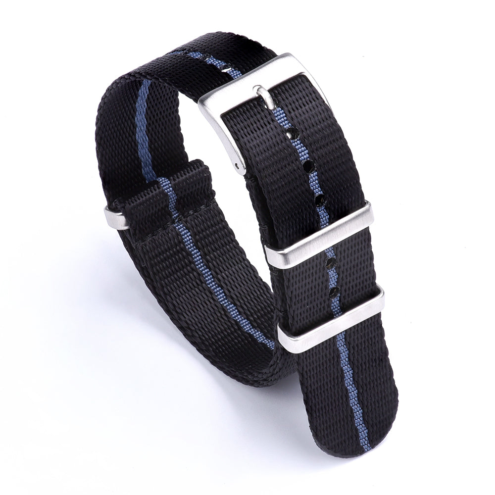 Halifax Watch Bands - Seat Belt Luxury NATO Strap