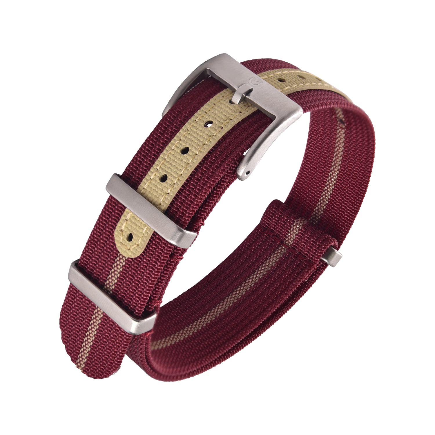 Halifax Watch Bands - Stronghold Webbed NATO Strap - FKM Reinforced
