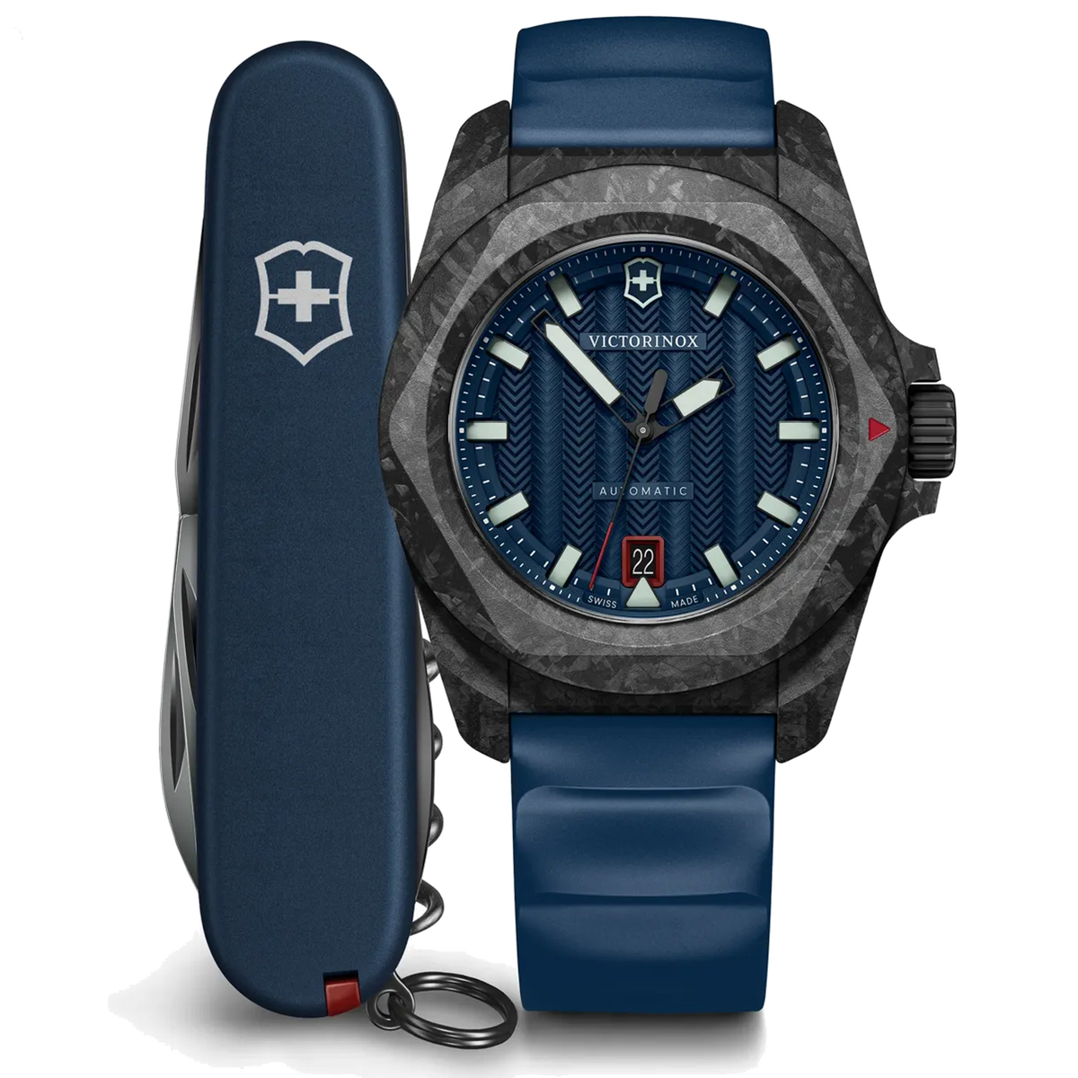 Victorinox Watch - 41mm I.N.O.X Carbon Automatic Set