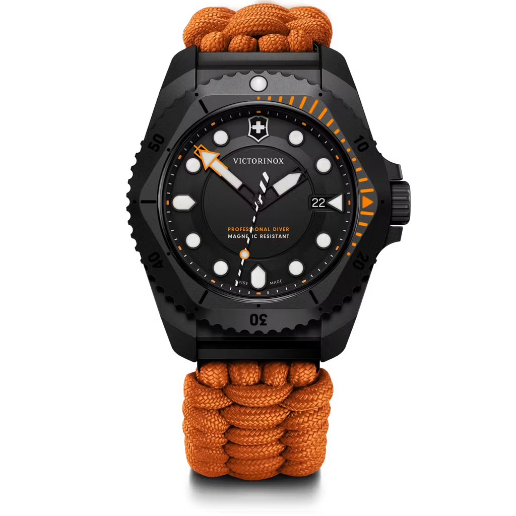 Victorinox Watch - Dive Pro Quartz Titanium - Orange