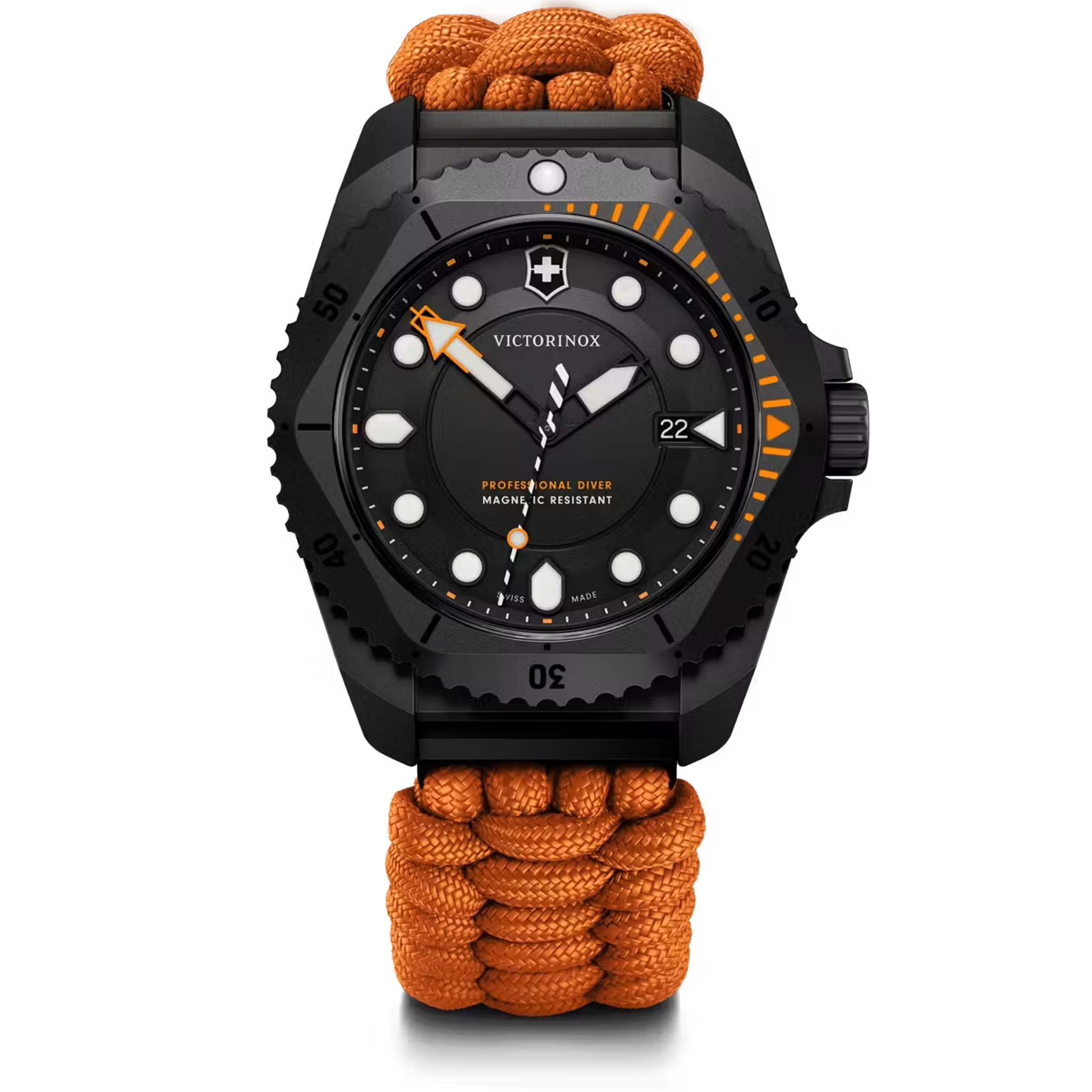 Victorinox Watch - Dive Pro Quartz Titanium - Orange