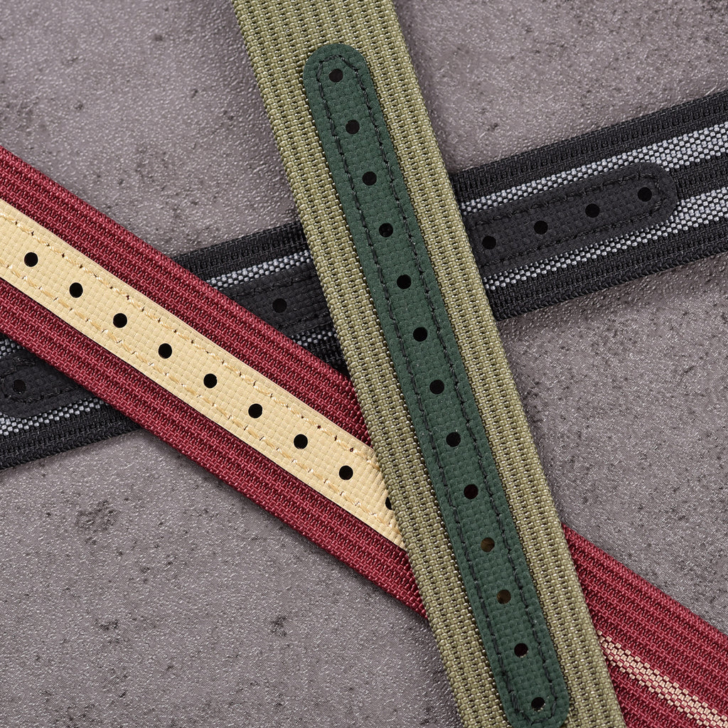Halifax Watch Bands - Stronghold Webbed NATO Strap - FKM Reinforced