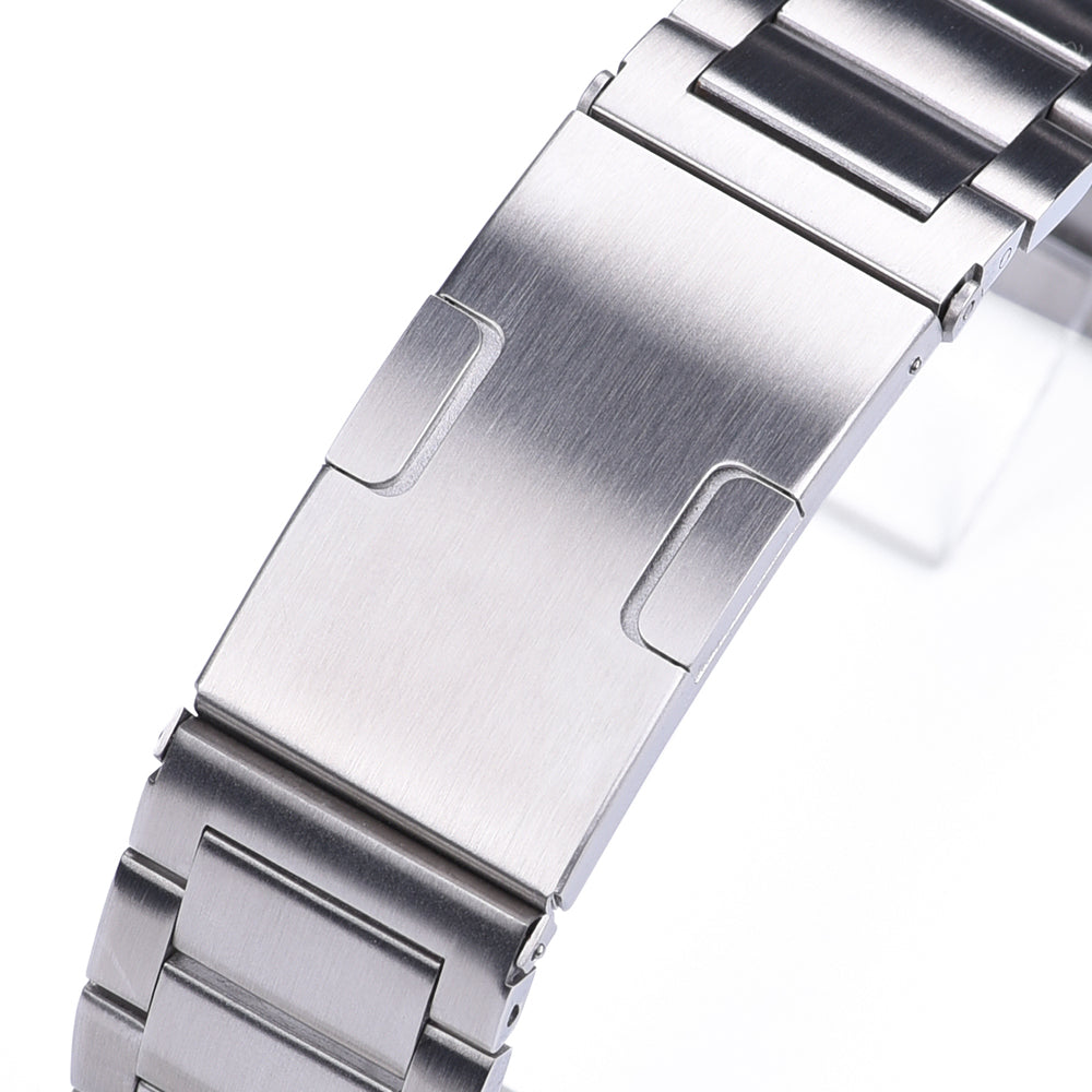 Halifax Watch Bands - Low Profile Stainless Steel Bracelet