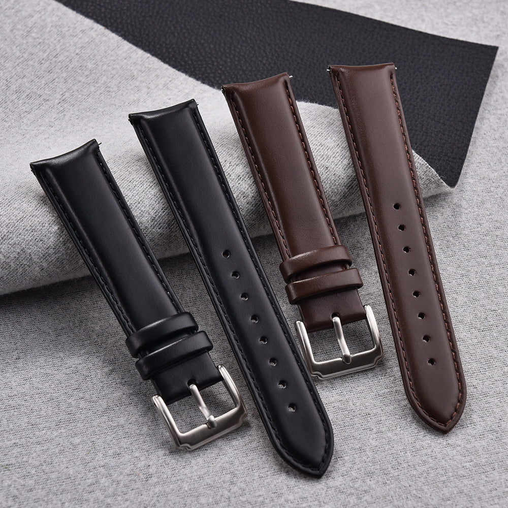 Halifax Watch Bands - Contour Luxe Leather Strap