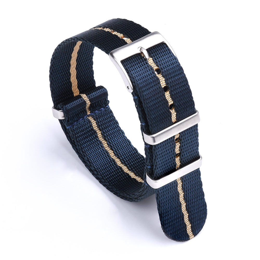 Halifax Watch Bands - Seat Belt Luxury NATO Strap
