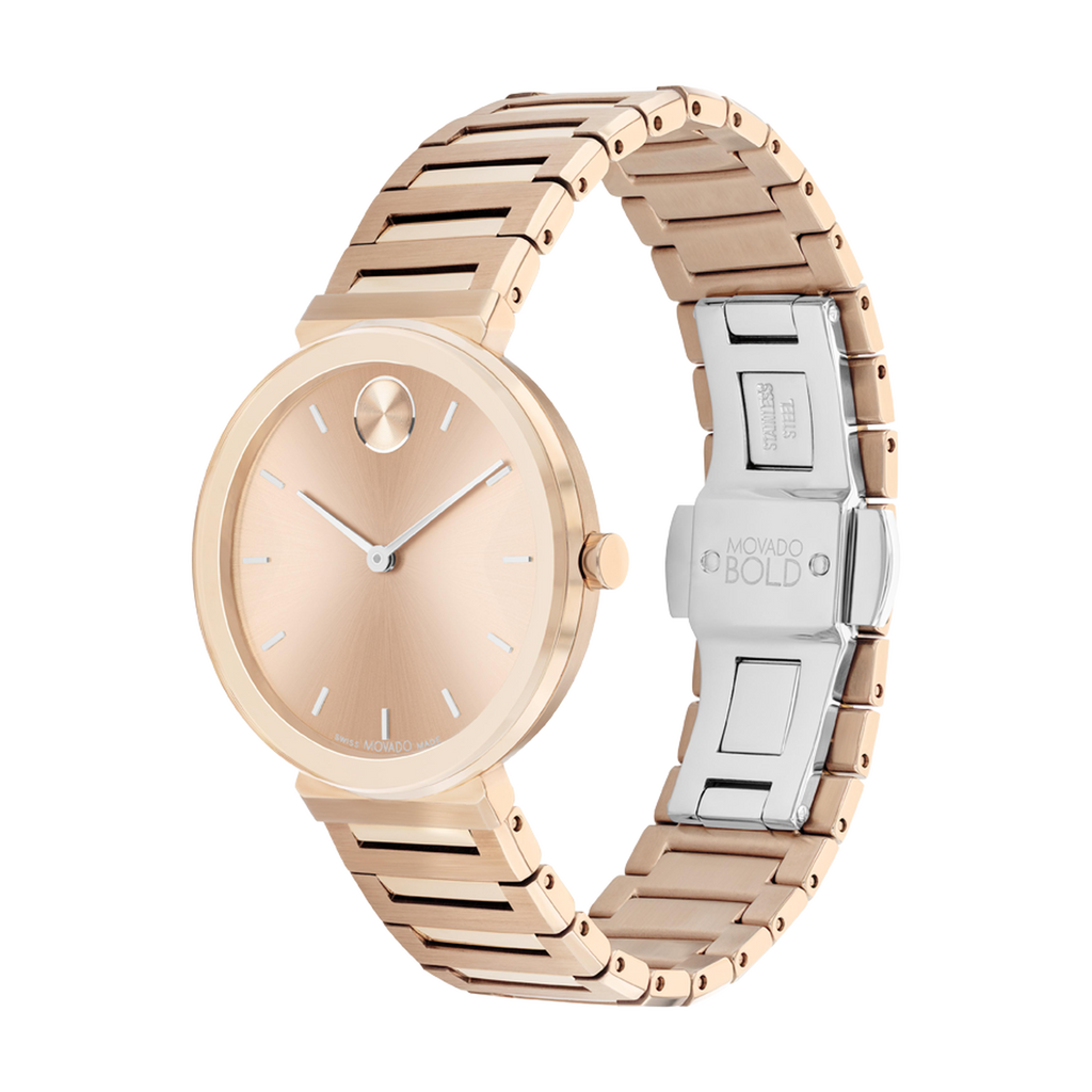 Movado Bold Horizon - Rose Gold-Tone 3601089
