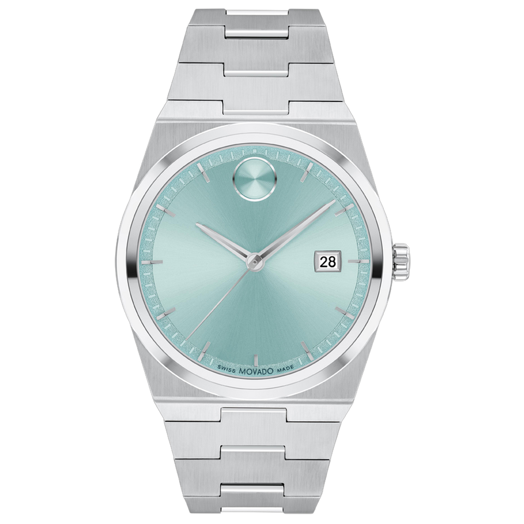 Movado Bold Quest - 40mm Blue Sunray