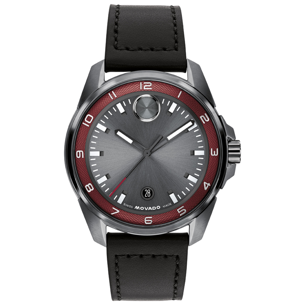 Movado BOLD Verso S - 42mm Gunmetal Watch 3601388