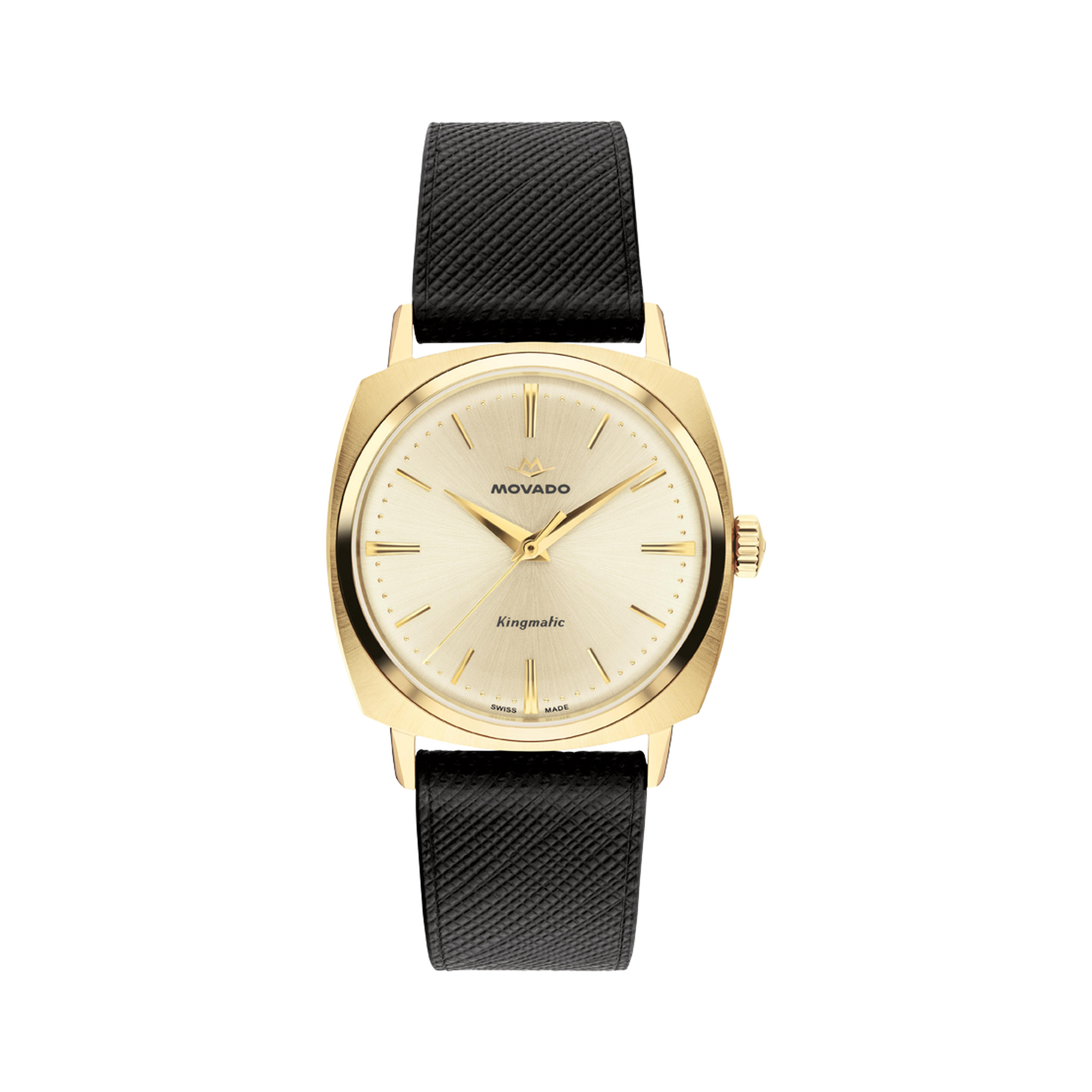 Movado Heritage Kingmatic 3650173 front view